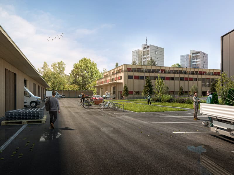 Neubau Gewerbepark NEUHUUS - attraktive Gewerbehalle mit 7.8m Deckenhöhe (6)