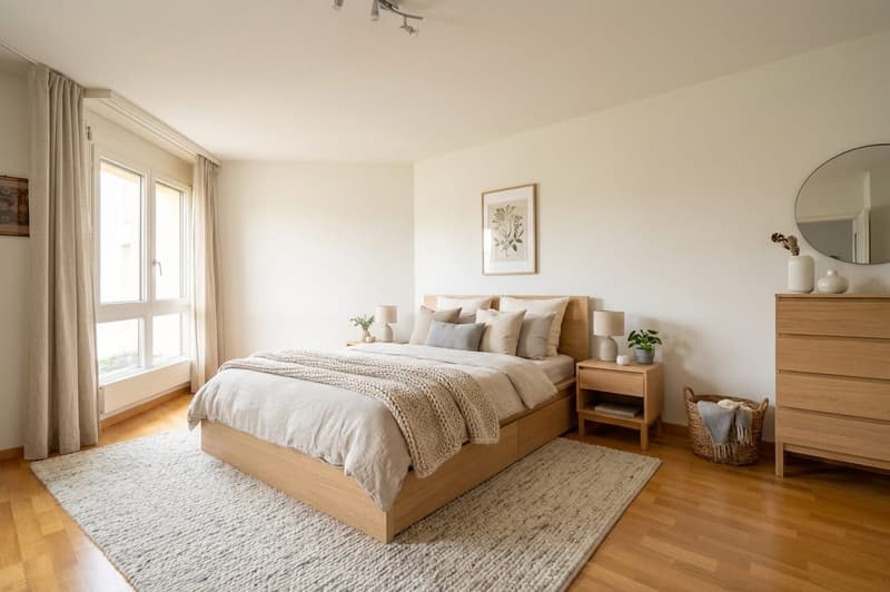 Ruhig, grün und sofort wohnbereit - 3.5-Zimmerwohnung in Bolligen (7)