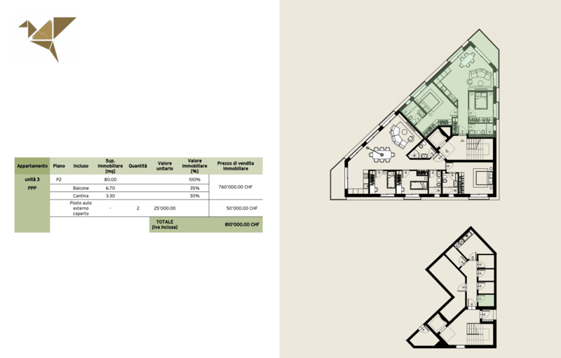 ORIGLIO RESIDENZA ORIGAMI · NUOVO 3.5 LOCALI DI DESIGN (7)