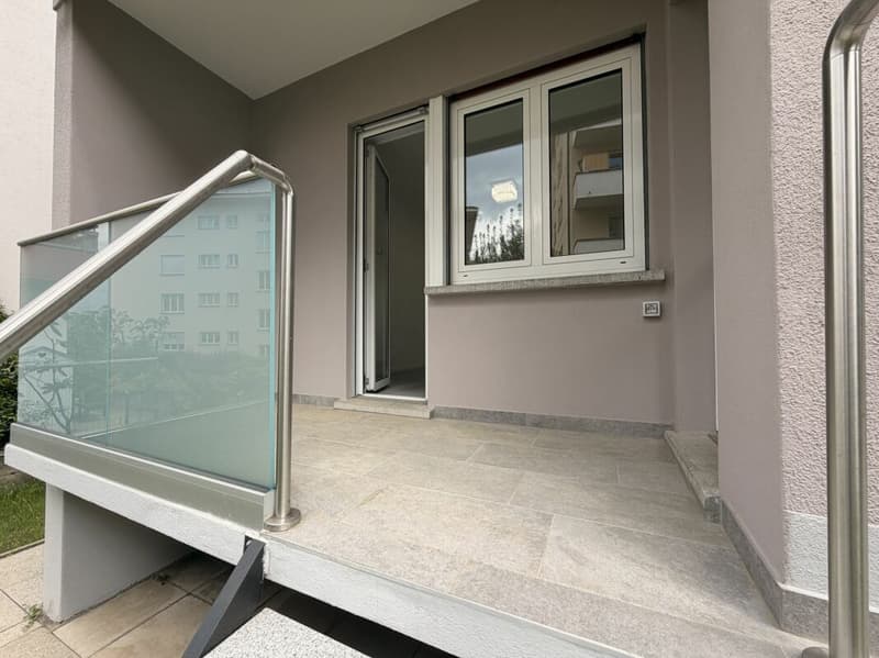 MASSAGNO . 3.5-ROOM APARTMENT . FINELY RENOVATED . PRIVATE GARDEN (5)