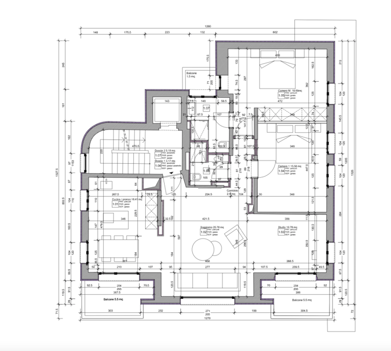 CANOBBIO - FULLY RENOVATED 4.5-ROOM PENTHOUSE WITH LAKE VIEW, TECHNOLOGY AND COMFORT (17)