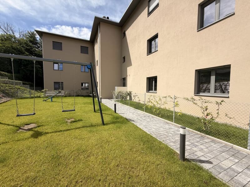 PREGASSONA · LAST 2.5-ROOM APARTMENT WITH GARDEN · RENT TO BUY OPTION (2)