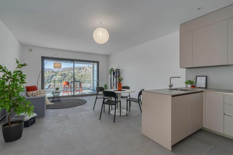 PREGASSONA · RENT TO BUY 3½ LOCALI  CON TERRAZZA COPERTA E GIARDINO (2)