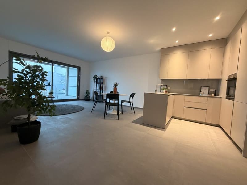 PREGASSONA · RENT TO BUY 3½ LOCALI CON TERRAZZA COPERTA E GIARDINO (1)