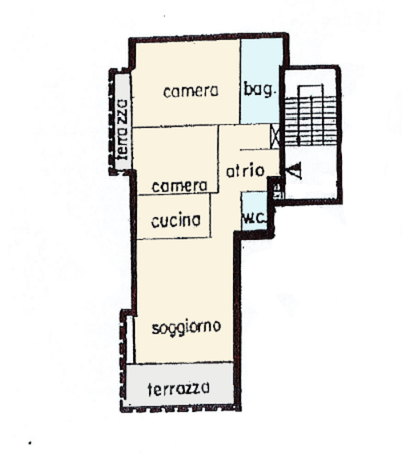 CASTAGNOLA - 3.5 ARREDATO - CON PISCINA E ACCESSO AL LAGO (10)