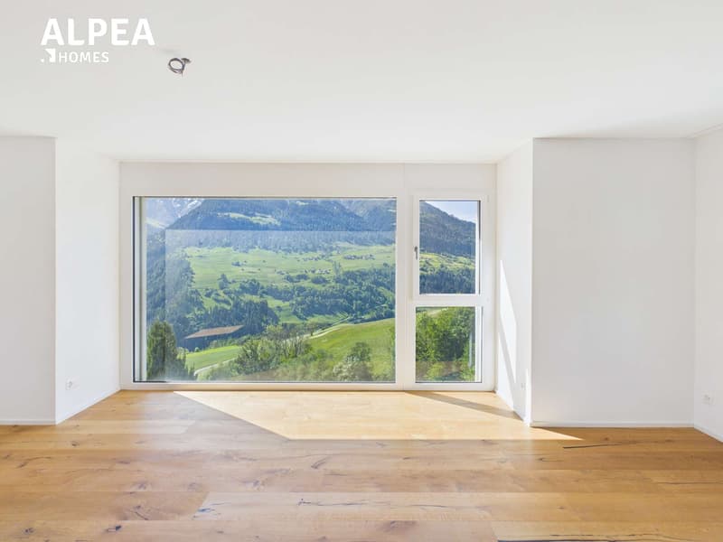 Einfamilienhaus mit Einliegerwohnung & Panoramaausblick in Cumbel (Val Lumnezia) (9)