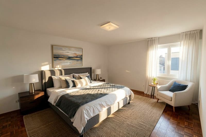 Superbe appartement traversant de 4,5 pièces -  Avec grand balcon à Farvagny-le-Grand (3)