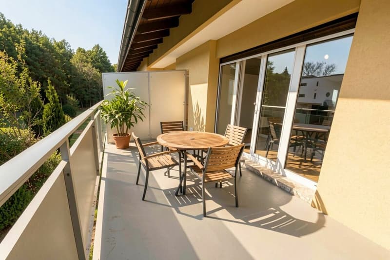 Superbe appartement traversant de 4,5 pièces -  Avec grand balcon à Farvagny-le-Grand (6)