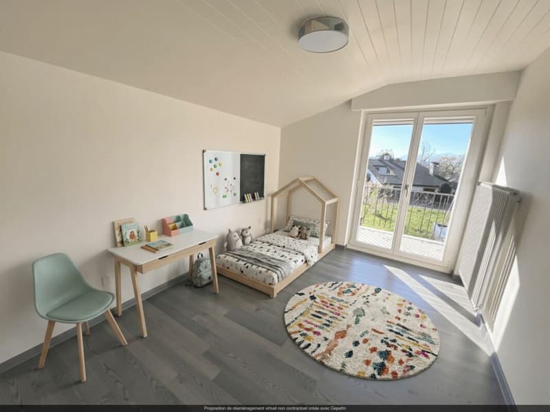 Charmante maison familiale avec jardin dans un quartier résidentiel à La Sarraz (7)
