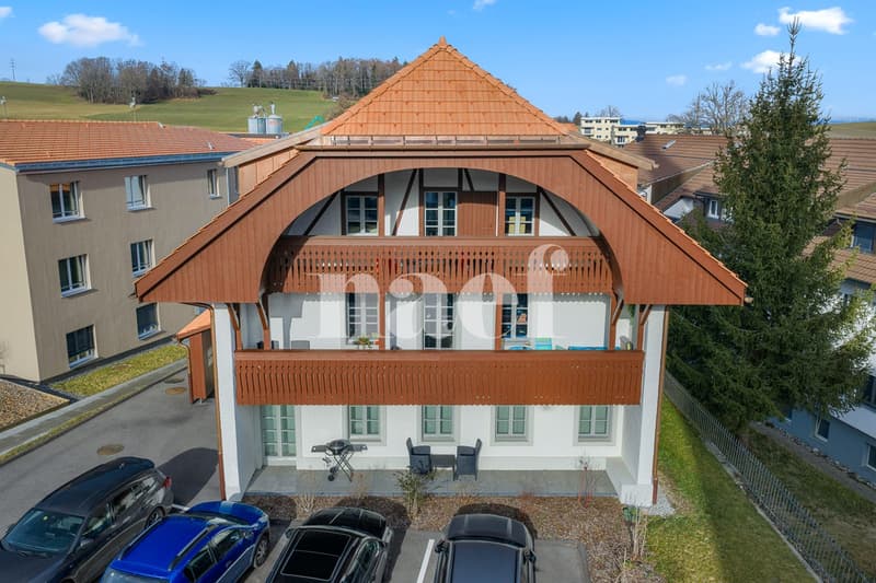 Immeuble locatif entièrement rénové de 5 appartements à vendre à Vuisternens-en-Ogoz (2)