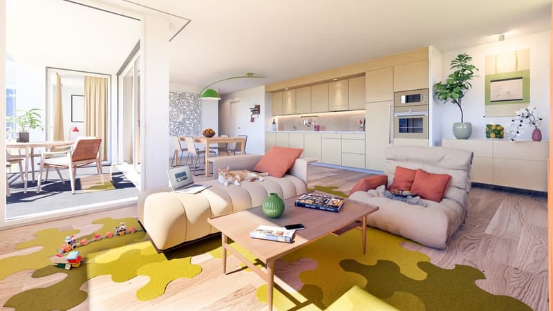 Promotions de 25 appartements du studio au 5.5 pièces à vendre à Siviriez (2)