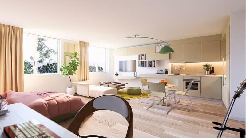 Promotion de 25 appartements du studio au 5.5 pièces à vendre à Siviriez (3)