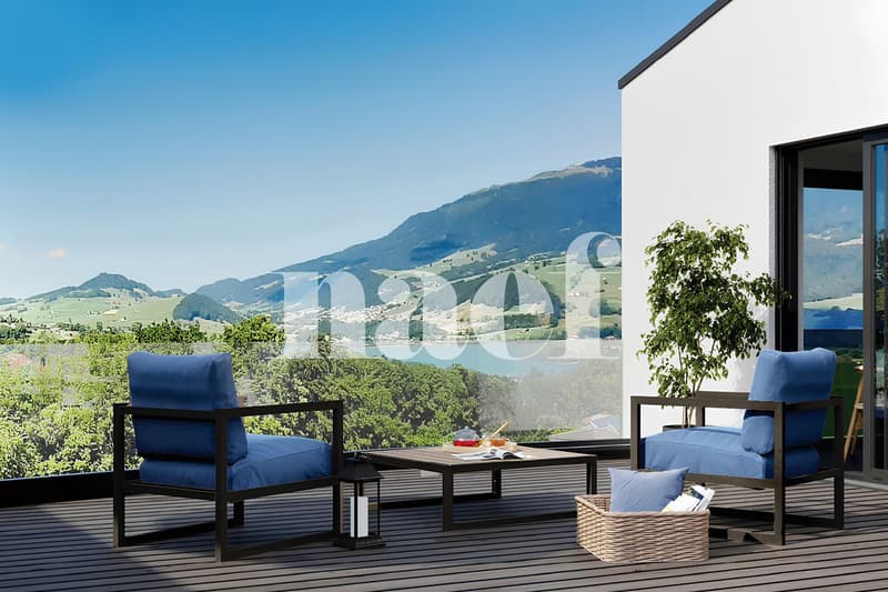 Appartement/Villa de 5.5 pièces avec vue imprenable à vendre à Sorens (5)