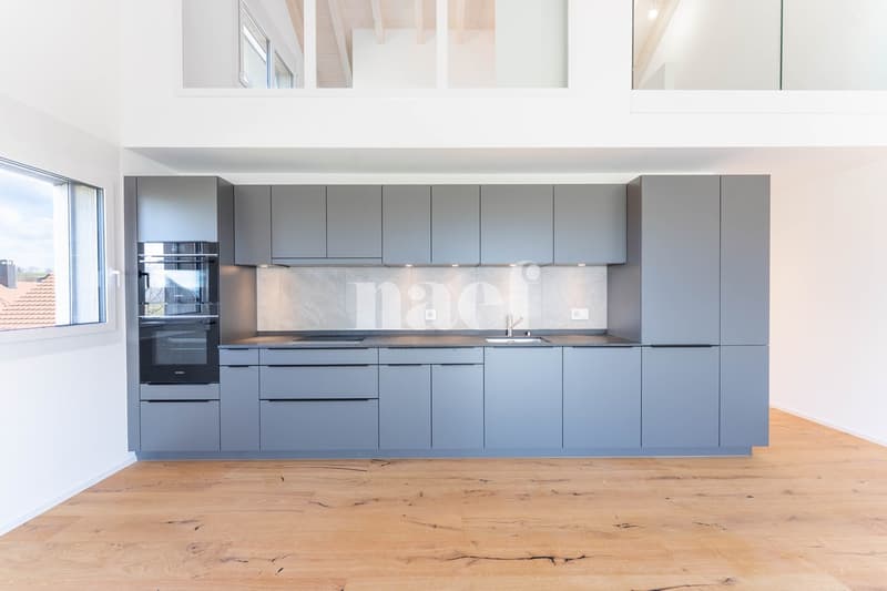 Appartement neuf de 5.5 pièces duplex avec grand balcon à vendre à Prévonloup (3)