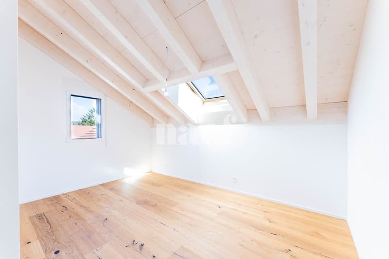 Appartement neuf de 5.5 pièces duplex avec grand balcon à vendre à Prévonloup (5)
