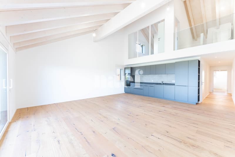 Appartement neuf de 5.5 pièces duplex avec grand balcon à vendre à Prévonloup (2)