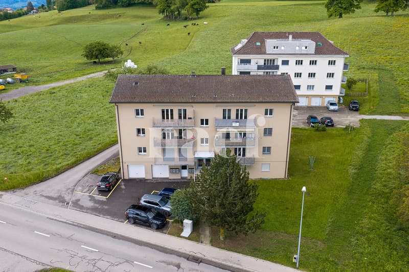 Appartement de 3.5 pièces rénové, rendement 3.9%, à Vuisternens-en-Ogoz (1)