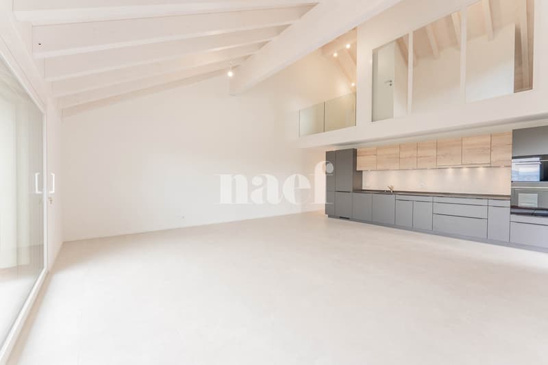 Appartement neuf de 5.5 pièces duplex avec grand balcon à vendre à Prévonloup (2)