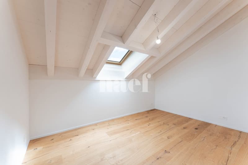Appartement neuf de 5.5 pièces duplex avec grand balcon à vendre à Prévonloup (6)