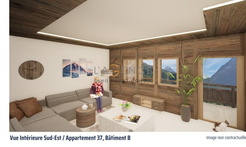 RESIDENCE LES SEVALICHES - APPARTEMENT DE 4,5 PCES IDEALEMENT SITUE (4)