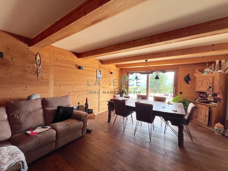 CHARMANT CHALET RENOVE AUX MAYEN DE CONTHEY (2)
