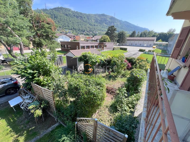 APPARTEMENT DE 3,5 PCES A BRAMOIS AVEC TERRAIN DE 222M2 (6)