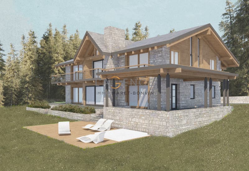Un projet d'exception à Crans-Montana - Chalet de luxe à personnaliser (2)