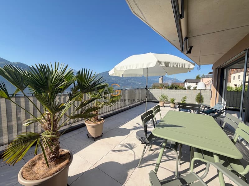 APPARTEMENT DE 4,5 PCES AVEC TERRASSE DE 40M2 - SIGNESE (7)