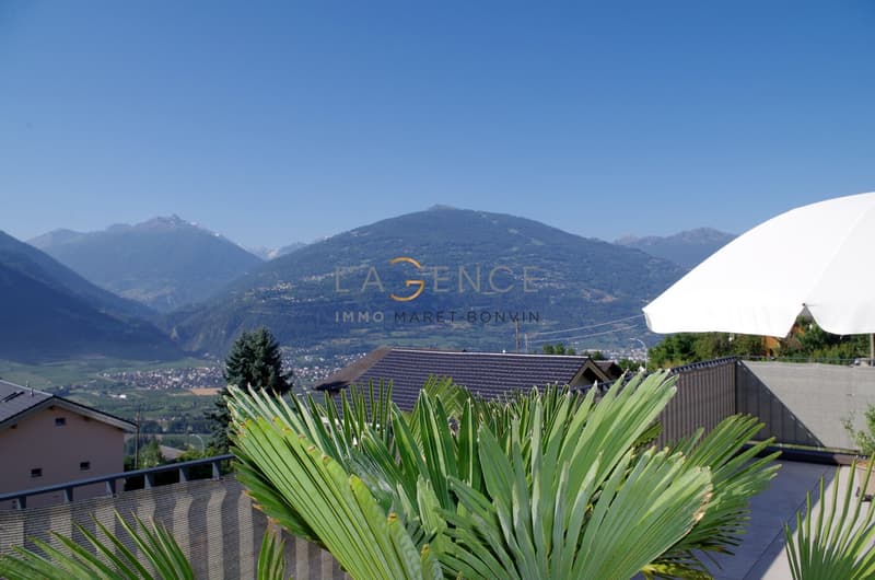 APPARTEMENT DE 4,5 PCES AVEC TERRASSE DE 40M2 - SIGNESE (8)