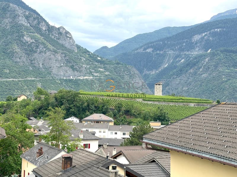 Charmant appartement de 5.5 pièces avec balcon, vue dégagée et jardin (8)