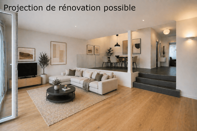 Magnifique appartement de 3,5 pièces , vue panoramique Lac Léman à Clarens . Garage inclus (5)