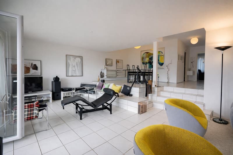 Magnifique appartement de 3,5 pièces , vue panoramique Lac Léman à Clarens . Garage inclus (4)