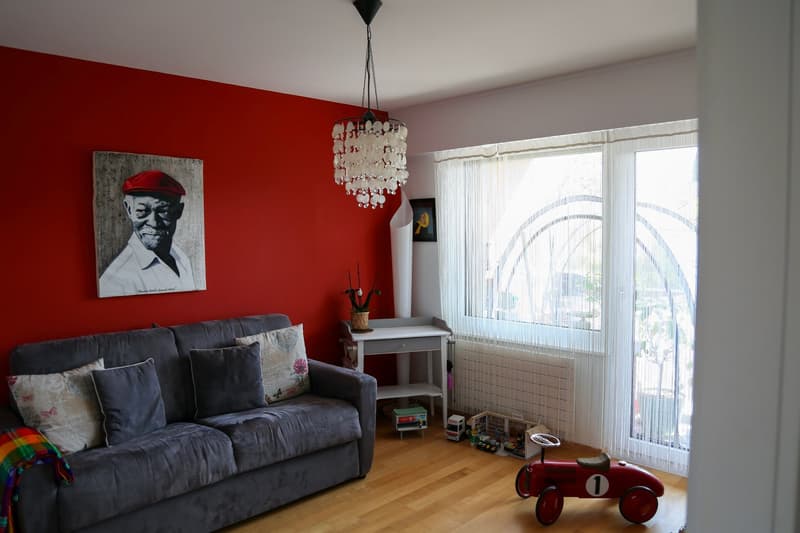Magnifique appartement de 4,5 pièces vue sur les Alpes , terrasses et jardin (6)