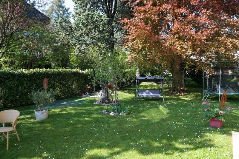 Magnifique appartement de 4,5 pièces vue sur les Alpes , terrasses et jardin (10)