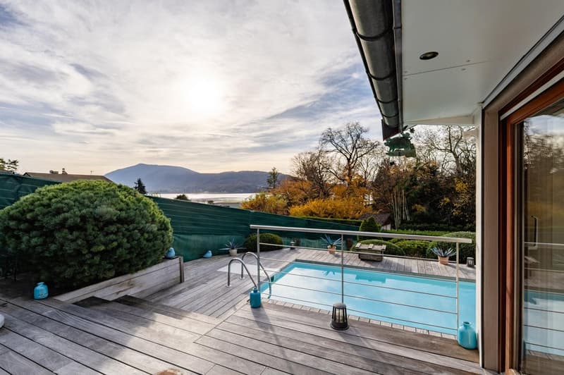 Magnifique maison de 8 pièces avec piscine et vue panoramique à Annecy-le-Vieux (1)