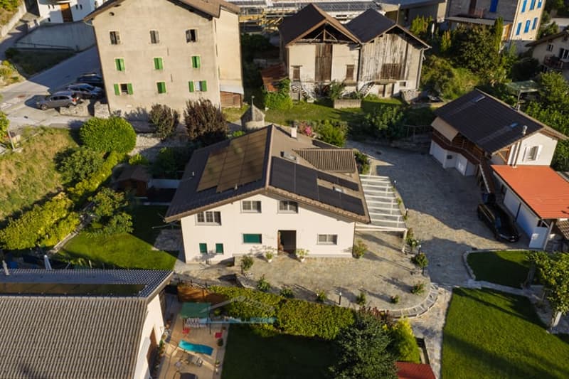 Magnifique villa de 6.5 pièces à Granges VS – Charme, espace et tranquilité (53)