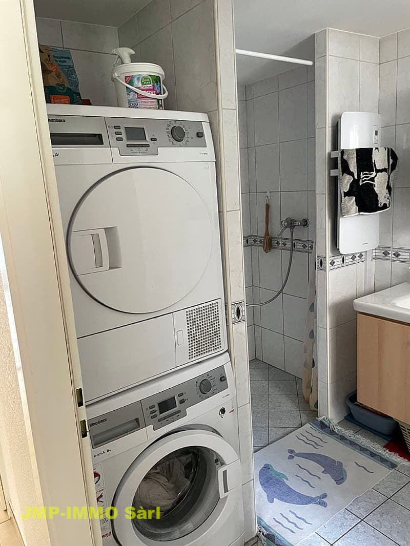 Charmant appartement de 4 pièces rénové au coeur du village de Miège (8)