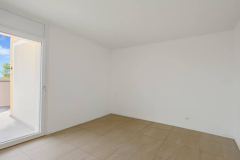 Caslano 2.5 loc. Moderno con Grande Terrazza | Pigione CHF 1'430 (6)