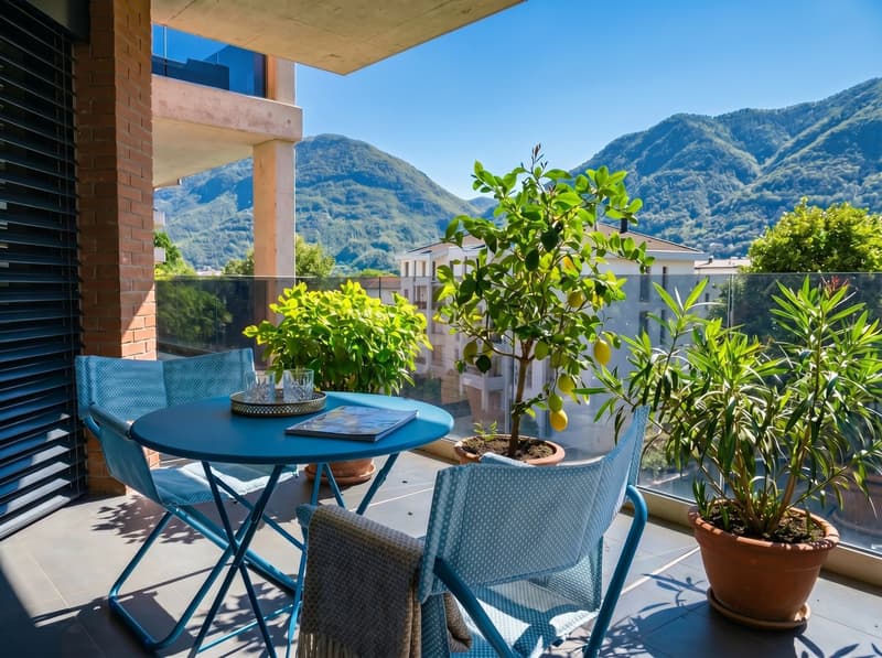 LUGANO-MASSAGNO | Moderno 2.5 Locali (6)