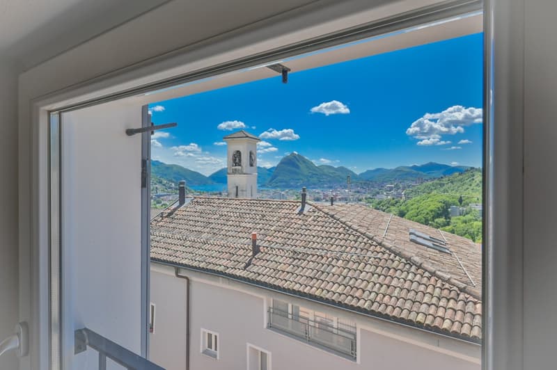 Canobbio Appartamento 4.5 loc. | Vista Lago | Pigione CHF 1850 | Spese 250 | (3)