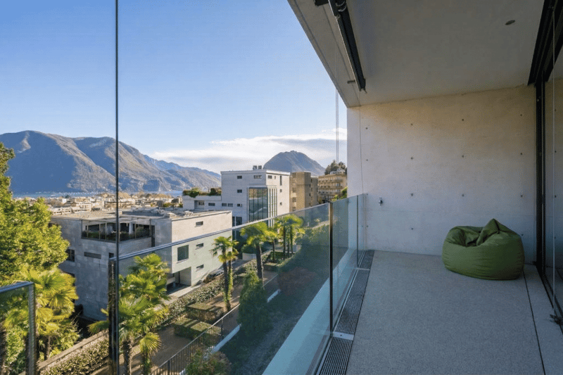 Lugano Elegante Appartamento 3.5 Locali Vista Lago (13)