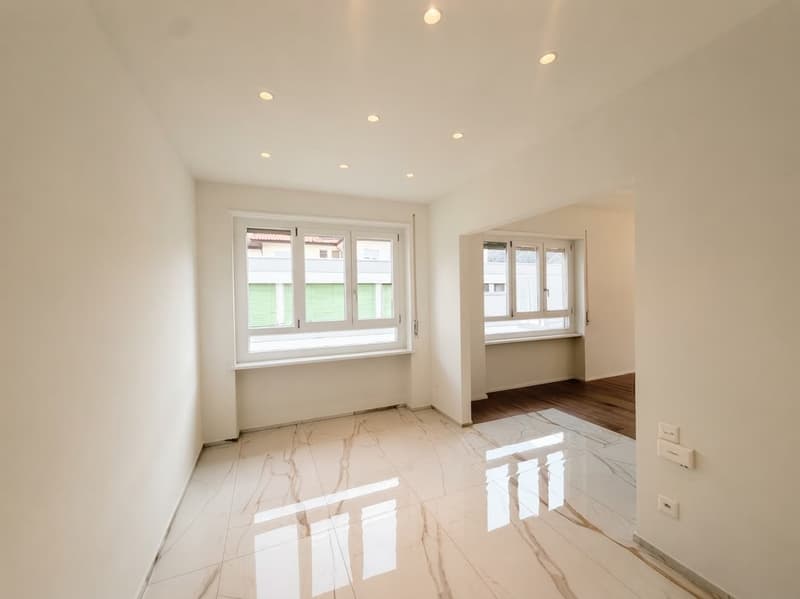 CHIASSO | Ampio appartamento di 7 locali con grande balcone (6)