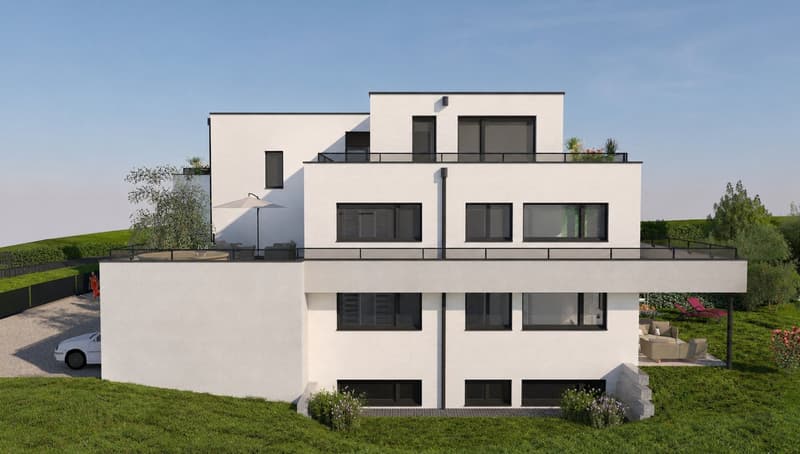3.5 Zimmer Attika-Wohnung mit 140m2 Terrasse (4)