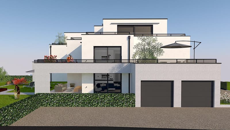 4.5 Zimmer Erdgeschosswohnung mit 412m2 Landanteil (5)