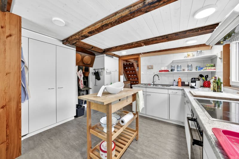 Charmantes Bauernhaus mit zwei Wohneinheiten an idyllischer Alleinlage in Oberwangen (Dussnang) (18)