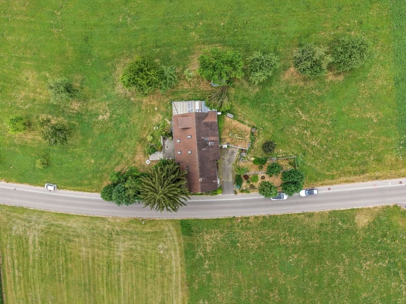 Charmantes Bauernhaus mit zwei Wohneinheiten an idyllischer Alleinlage in Oberwangen (Dussnang) (8)