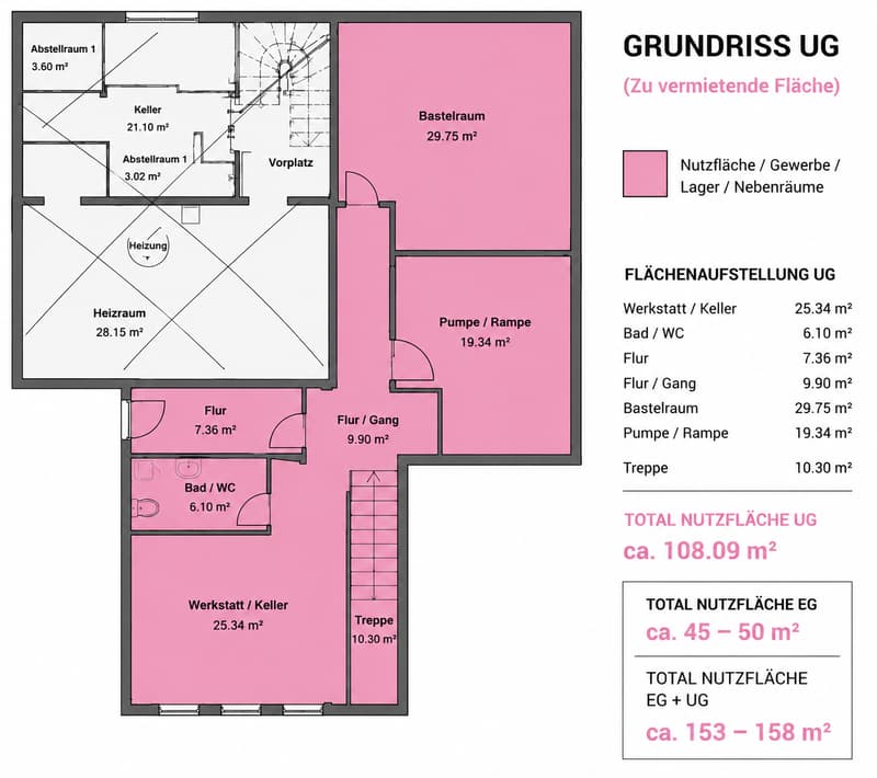 Vielseitige Gewerbe-, Büro- und Lagerfläche mit ca. 158 m² an Toplage in Oensingen (10)