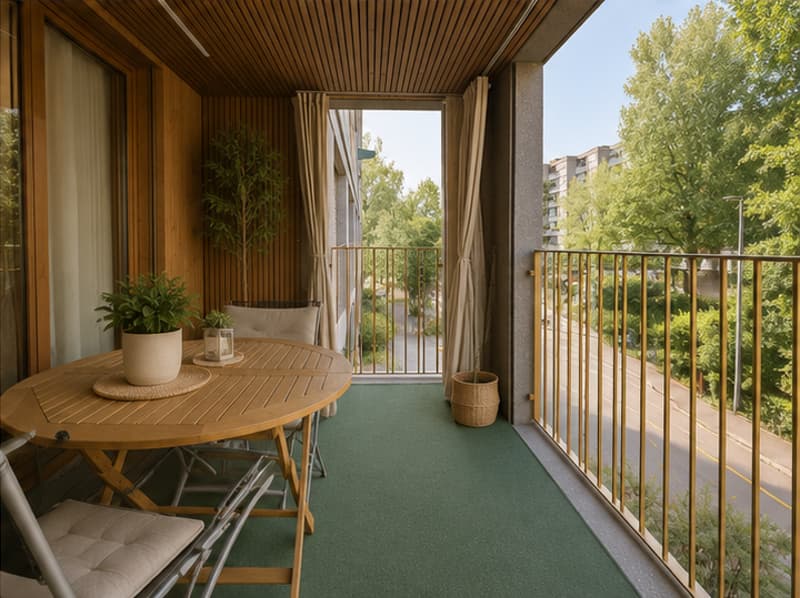 Balcon de 7,5m2