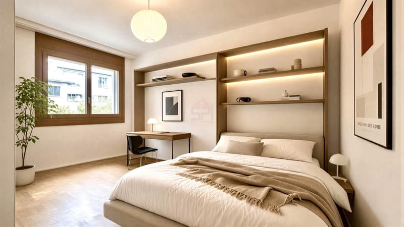 Superbe 4 pièces de 90 m² avec grande terrasse au coeur des Celliers à Satigny (3)