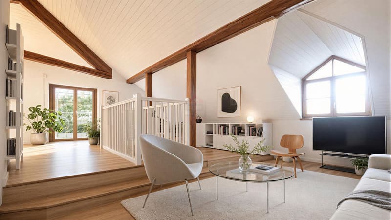 Authentique demeure villageoise de 8,5 pièces avec jardin arboré (6)